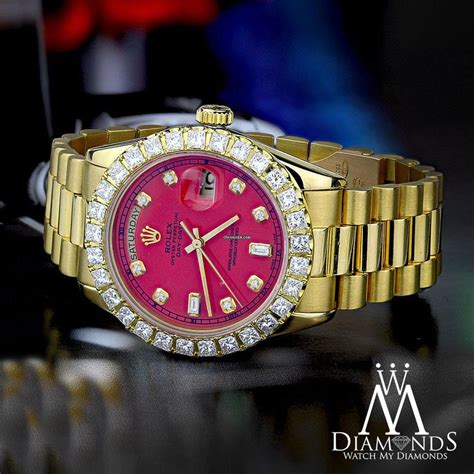 presidential rolex red face replica|best rolex day date homage.